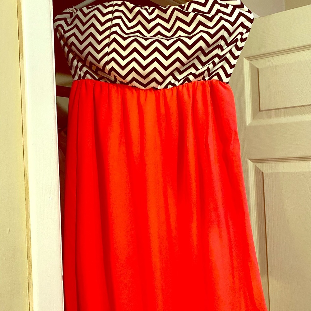 Knee length dress